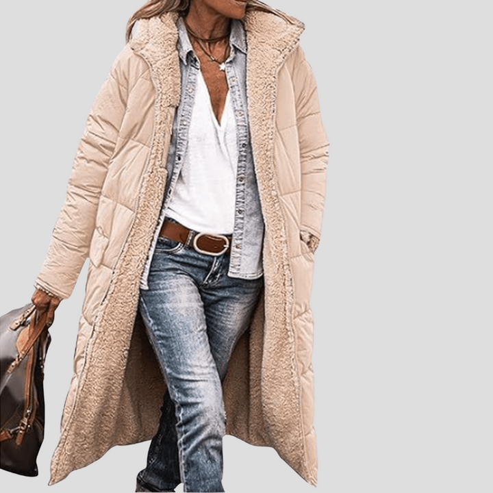 Cappotto invernale reversibile da donna