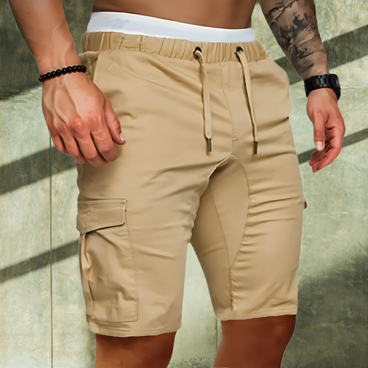 Pantaloncini cargo da uomo alla moda