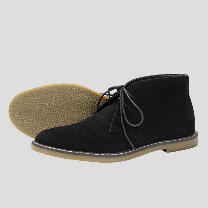 Classici stivali da deserto da uomo in stile vintage