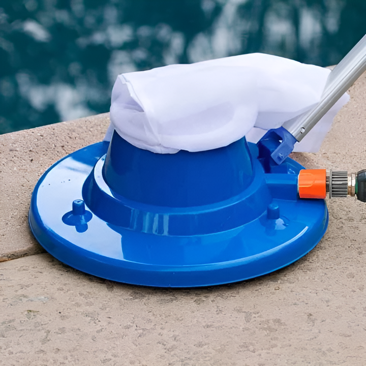 Pulitore a getto d'aria manuale per piscine