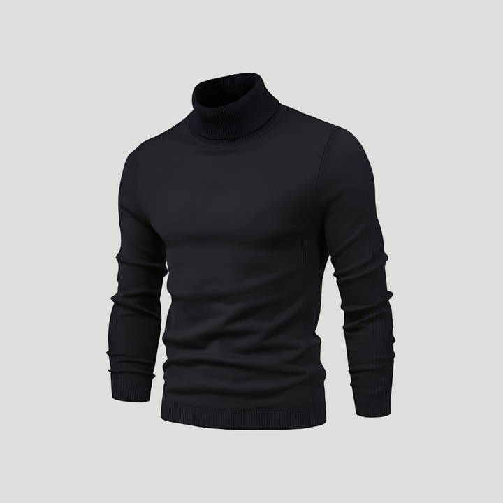 Maglione a collo alto da uomo