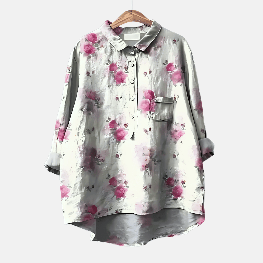 Camicetta lunga da donna dalla vestibilità ampia