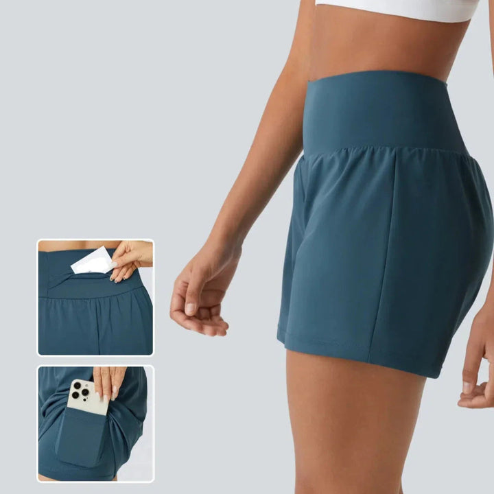 Shorts da Yoga a Vita Alta