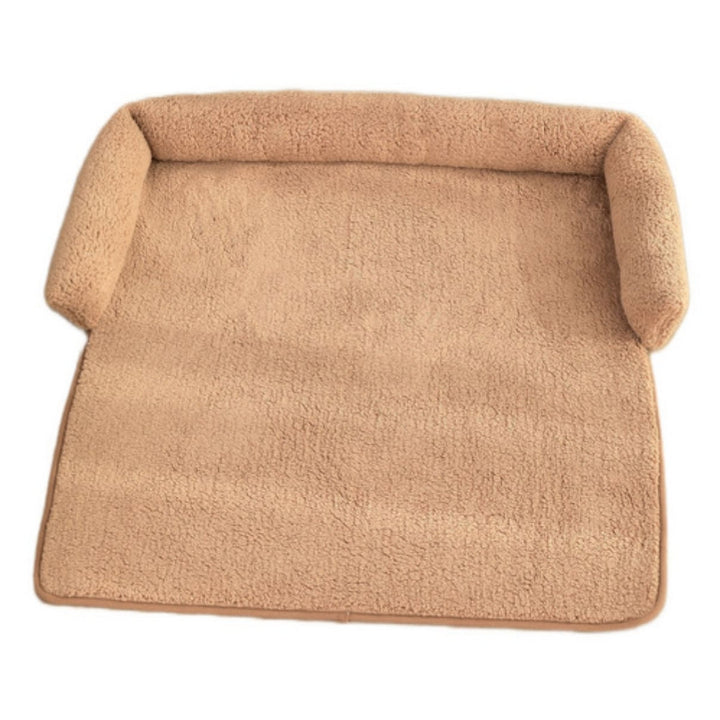 Coperta antiscivolo per letto per cani con cuscino per il collo