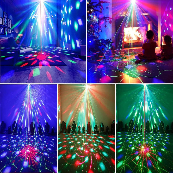 Luce laser da discoteca 2-in-1