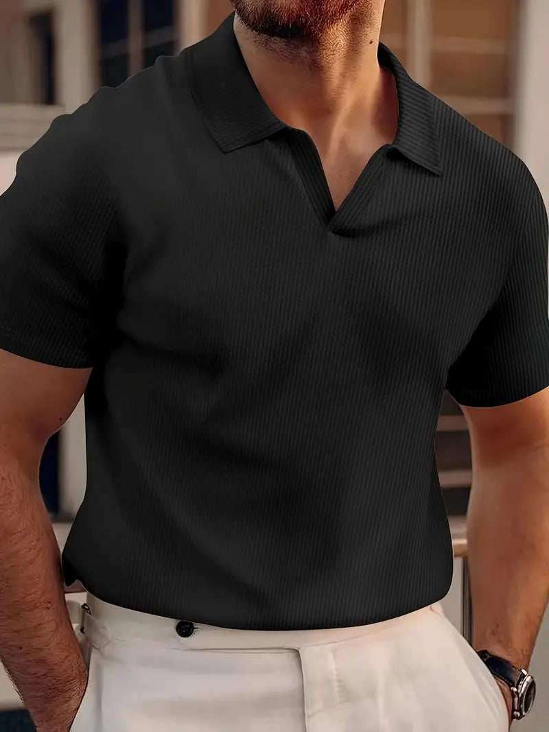 Polo casual a maniche corte da uomo