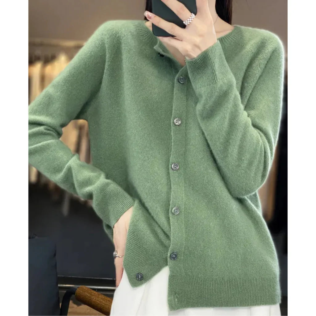 Elara - Cardigan in Lana per Donna