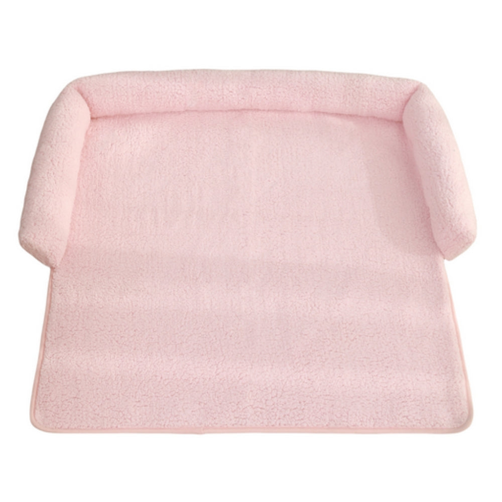 Coperta antiscivolo per letto per cani con cuscino per il collo