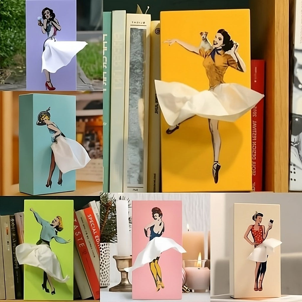 Scatola di fazzoletti Flying Skirt