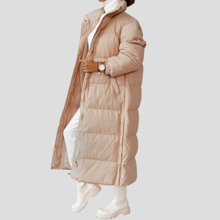 Cappotto invernale lungo da donna