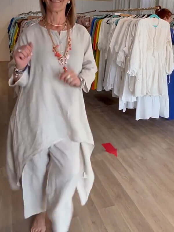 Abito in lino da donna