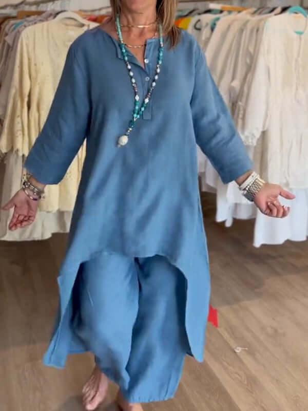Abito in lino da donna