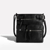 Borsa a tracolla multitasche in pelle da donna
