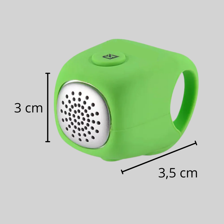 Clacson per bici – Clacson compatto in silicone con suono chiaro