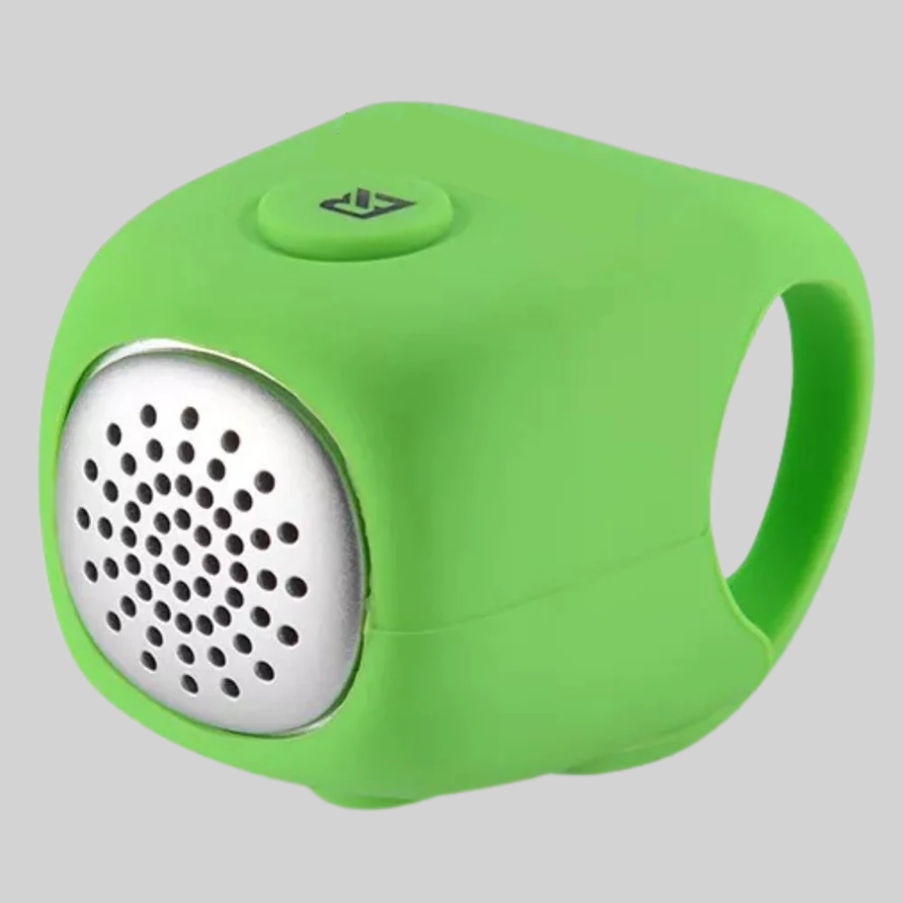 Clacson per bici – Clacson compatto in silicone con suono chiaro