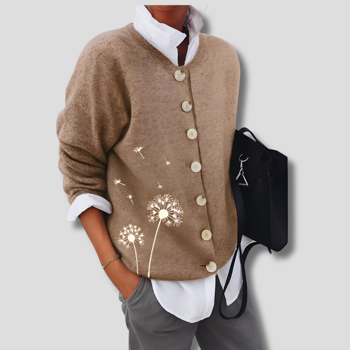 Cardigan Invernale a Maglia Comodo da Donna