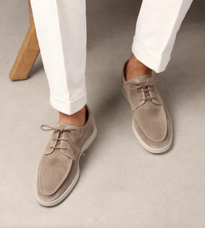 Kyler Elegante mocassino in pelle scamosciata da uomo