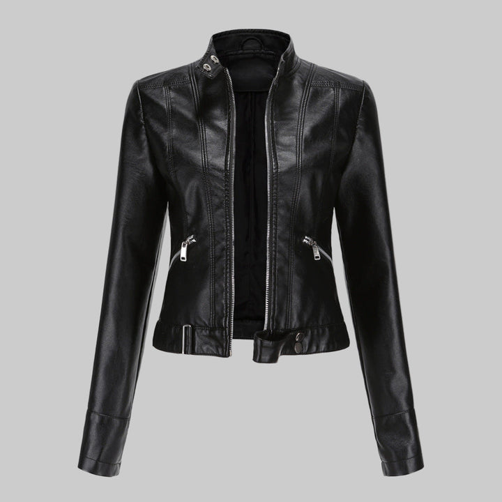 Capispalla in pelle da donna