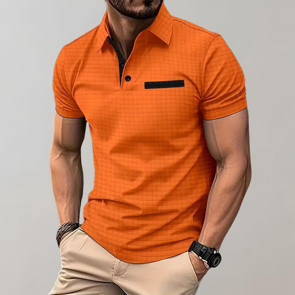 Polo da uomo slim fit