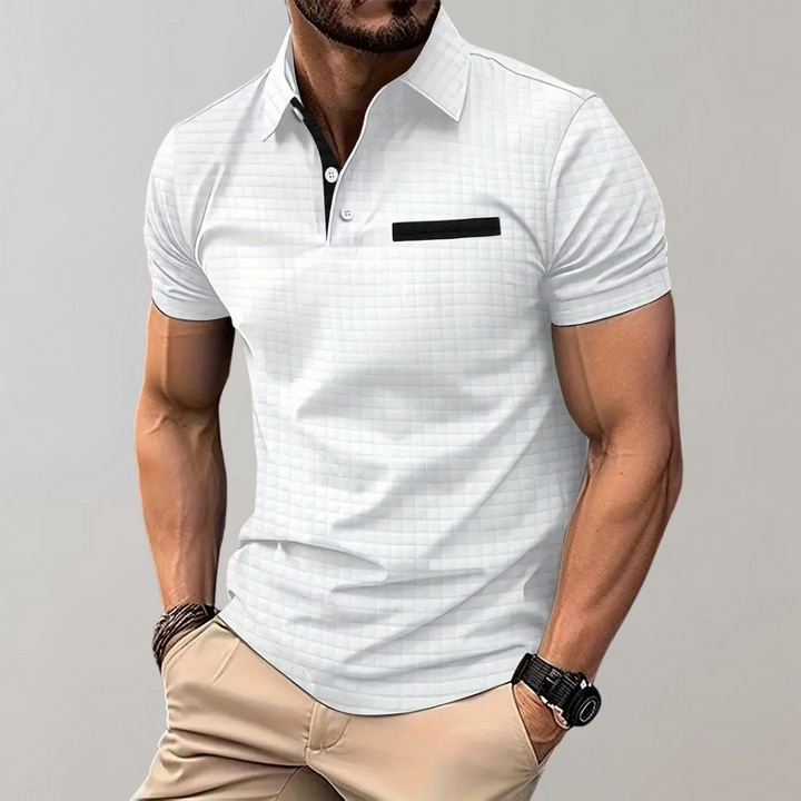 Polo da uomo slim fit