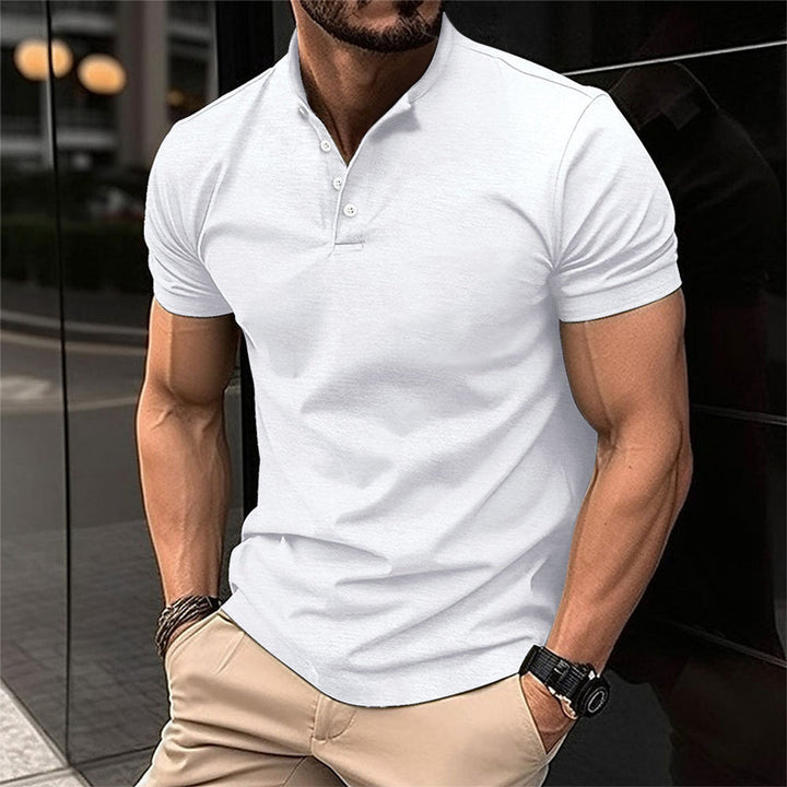 Set estivo da uomo a due pezzi (pantaloncini + polo)