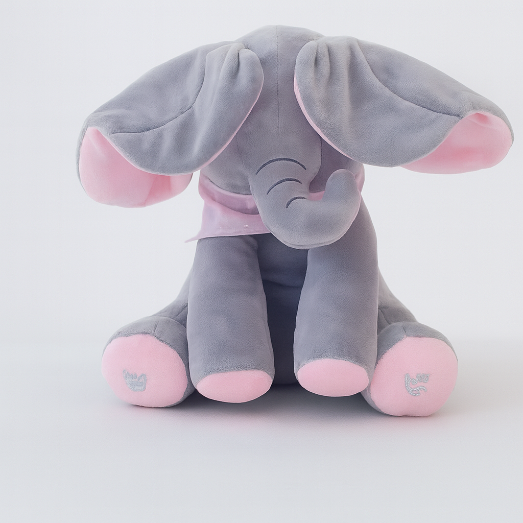 Peluche elefante a forma di cucù