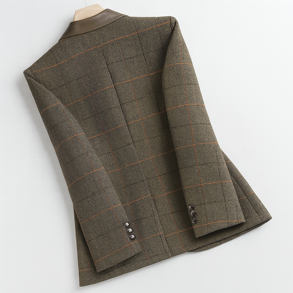 Blazer monopetto di ispirazione coreana