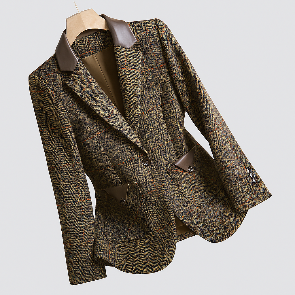 Blazer monopetto di ispirazione coreana