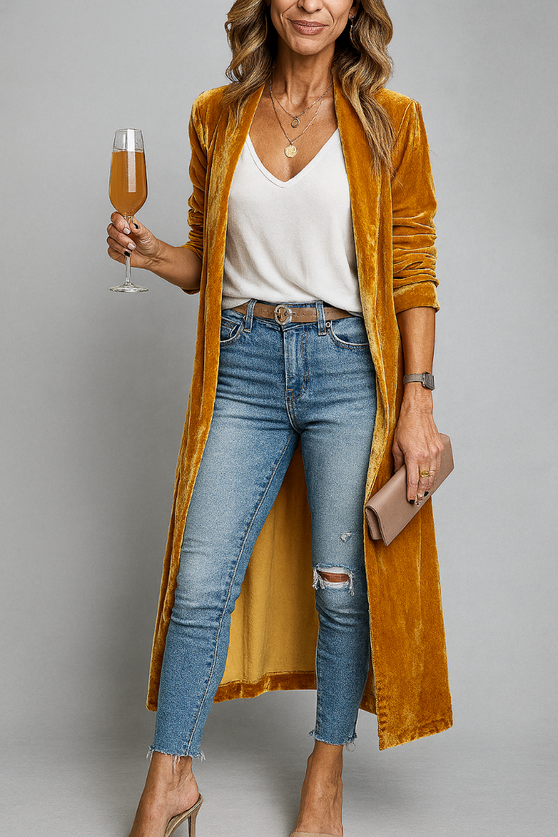 Cardigan lungo da donna