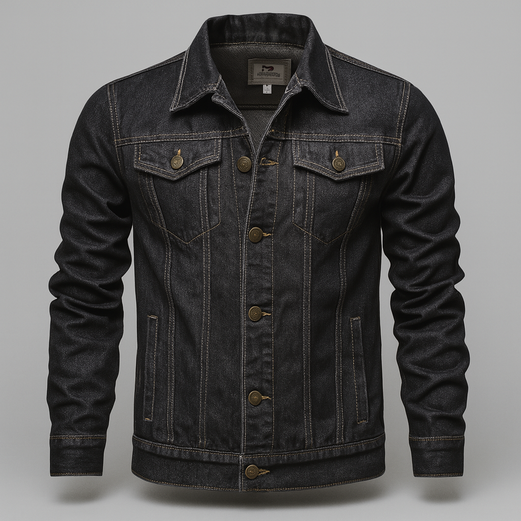 Giacca trucker in denim da uomo