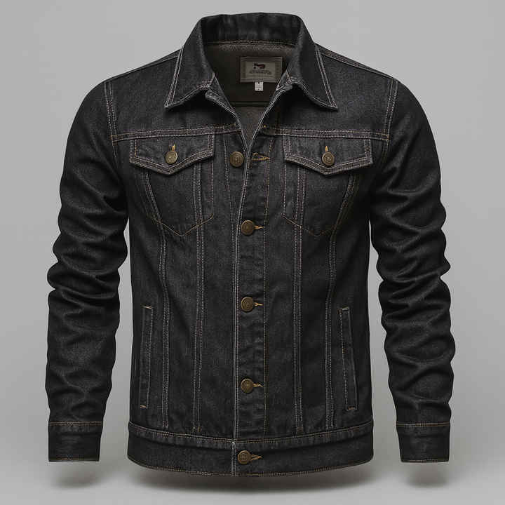 Giacca trucker in denim da uomo