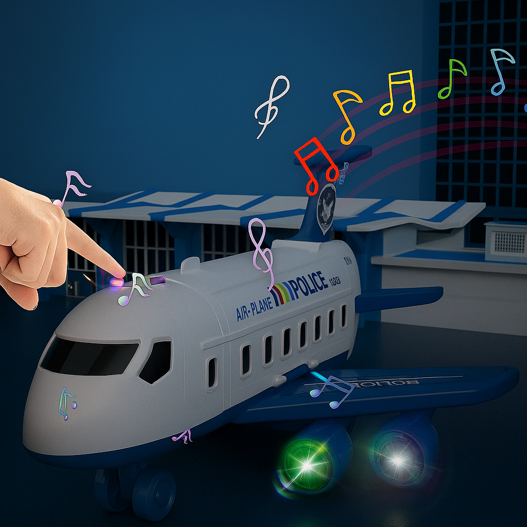 Set da gioco aereo avventuroso per bambini