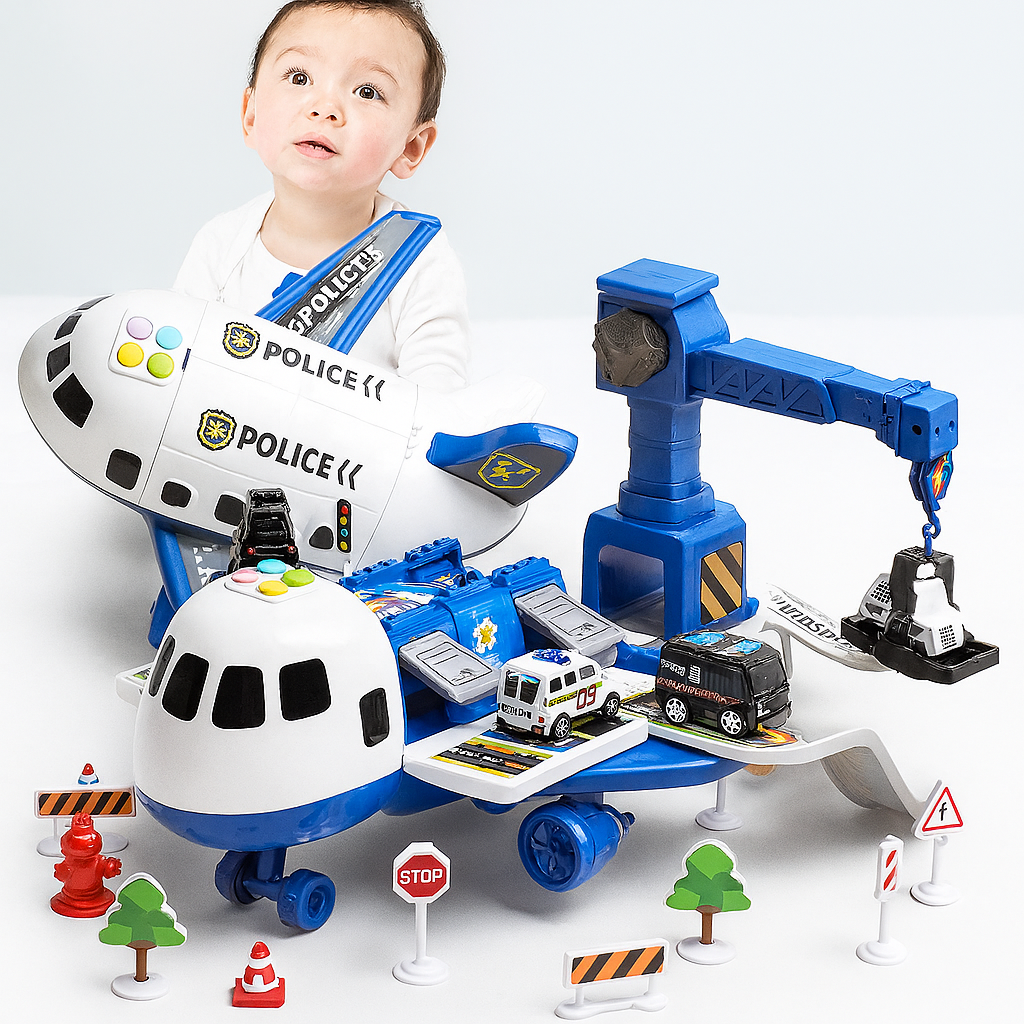 Set da gioco aereo avventuroso per bambini