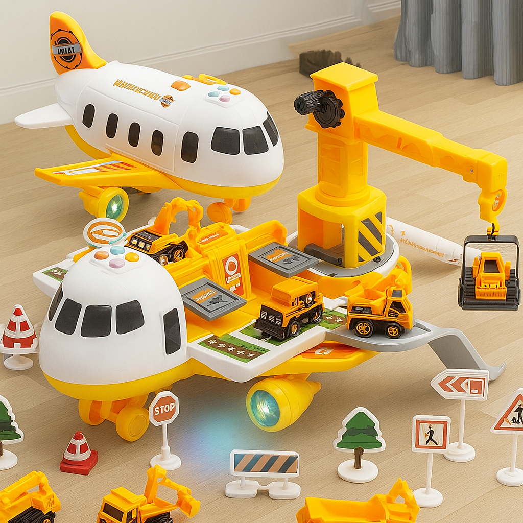 Set da gioco aereo avventuroso per bambini