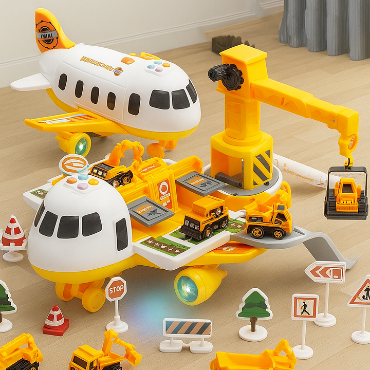 Set da gioco aereo avventuroso per bambini