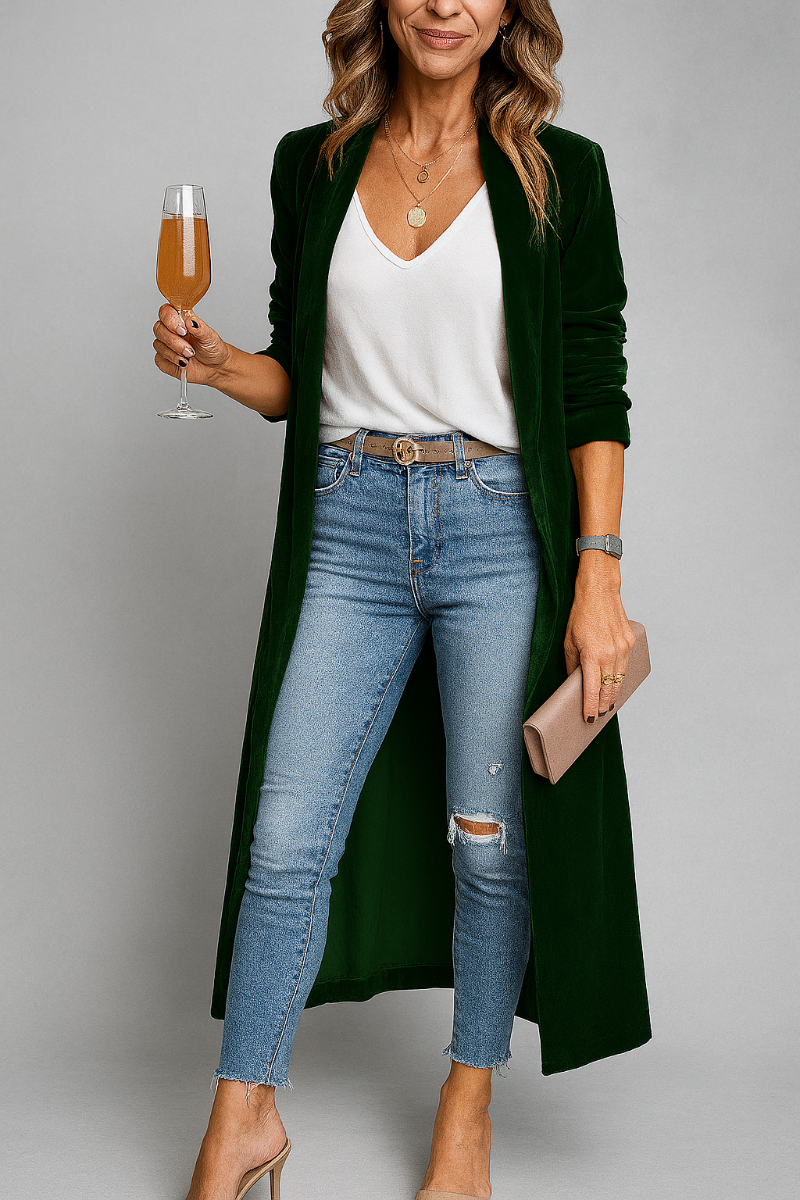 Cardigan lungo da donna