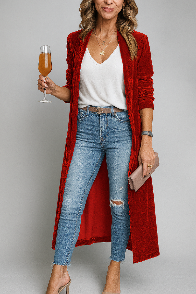 Cardigan lungo da donna