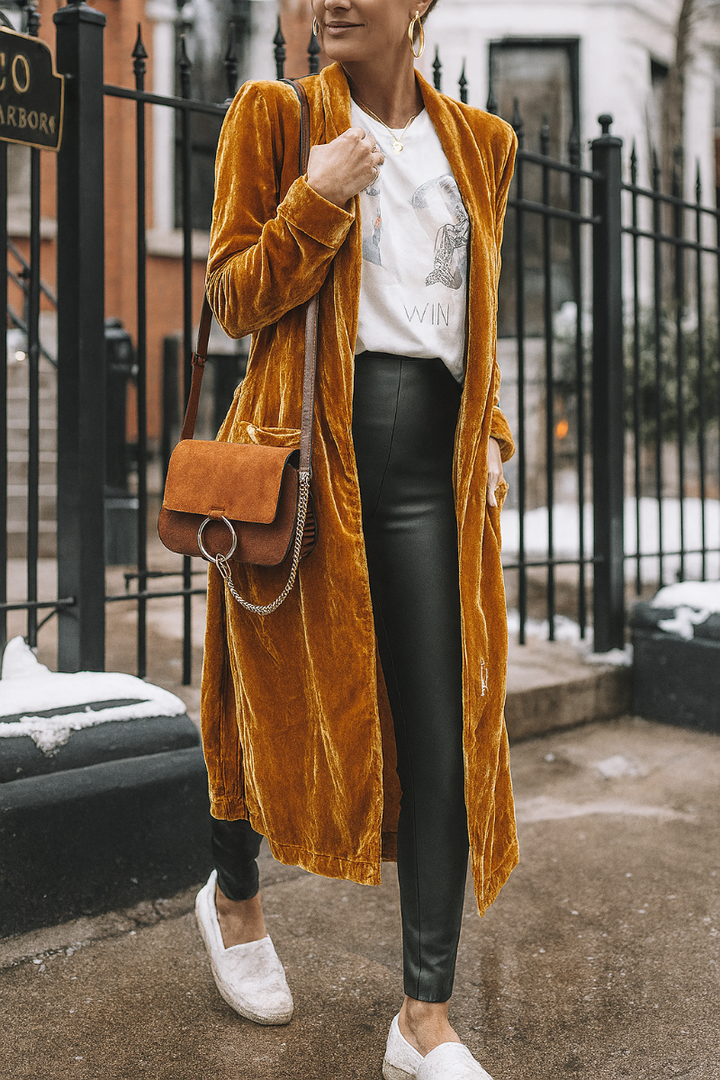 Cardigan lungo da donna