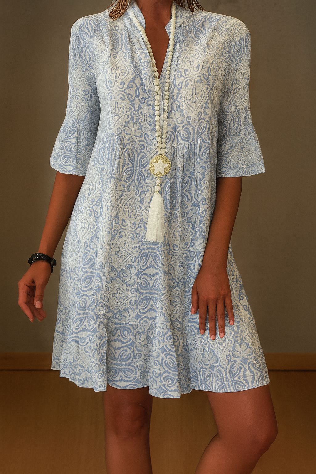 Abito midi Feel Free in stile estivo fluido