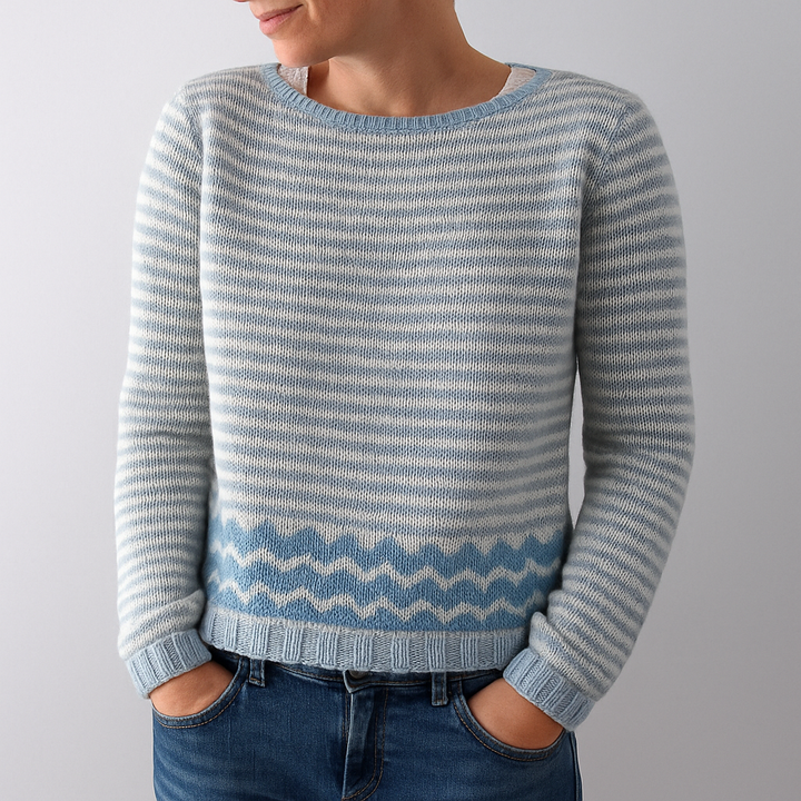 Maglione retrò a trecce da donna (pre-vendita)