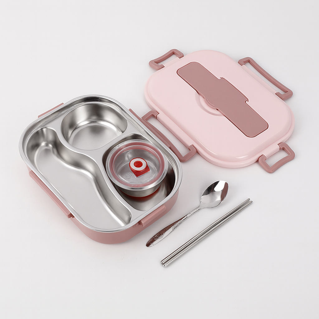 Lunch box termico in acciaio inossidabile