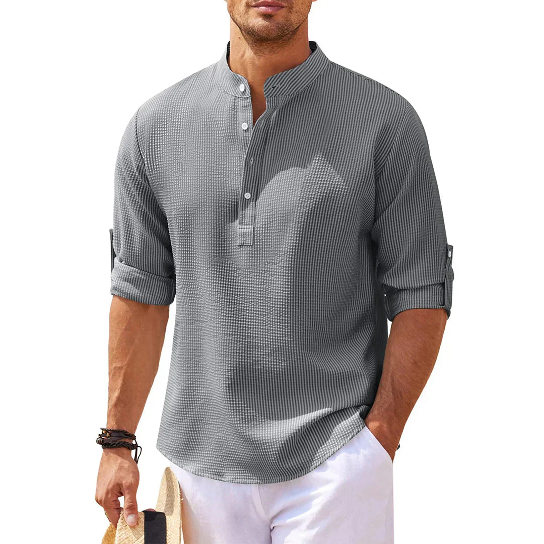 Elegante camicia casual da uomo