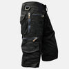 Pantaloncini cargo utility da uomo con vestibilità al ginocchio
