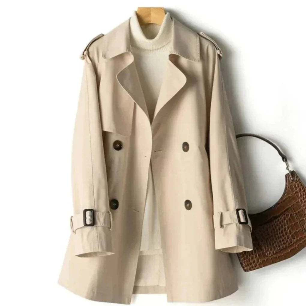 Trench classico doppiopetto da donna