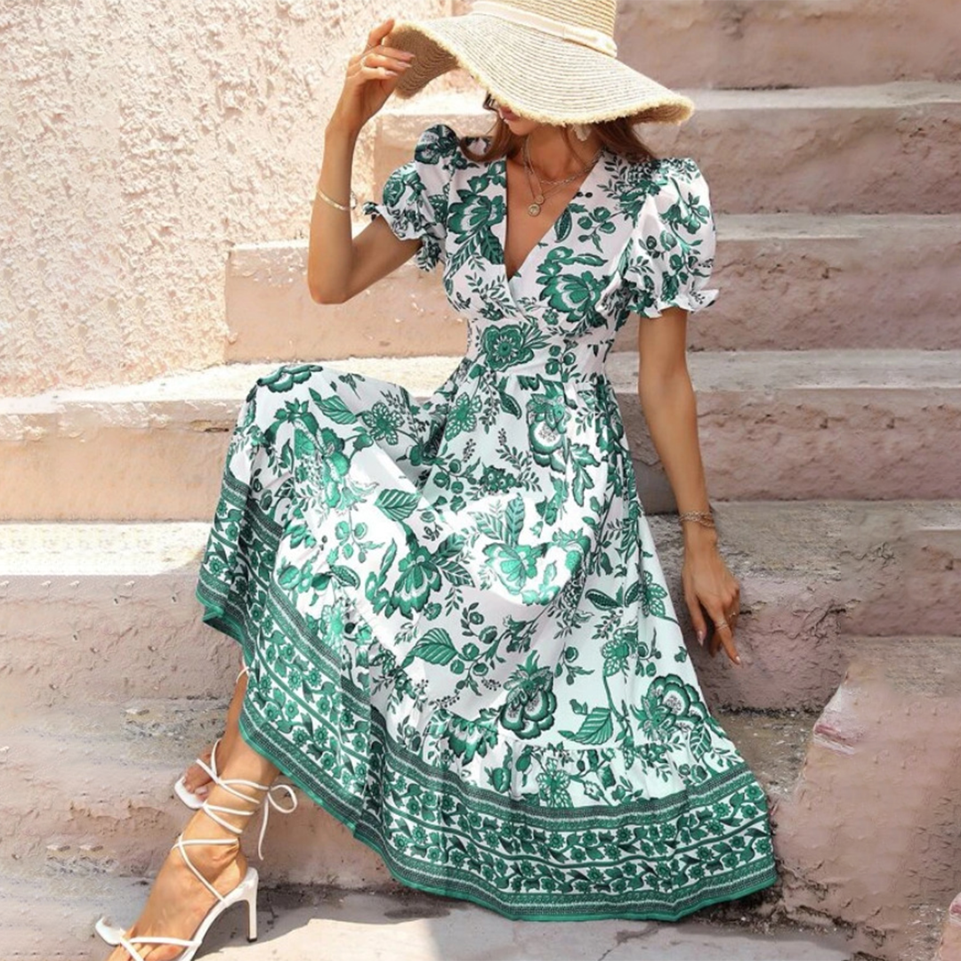 Abito floreale elegante