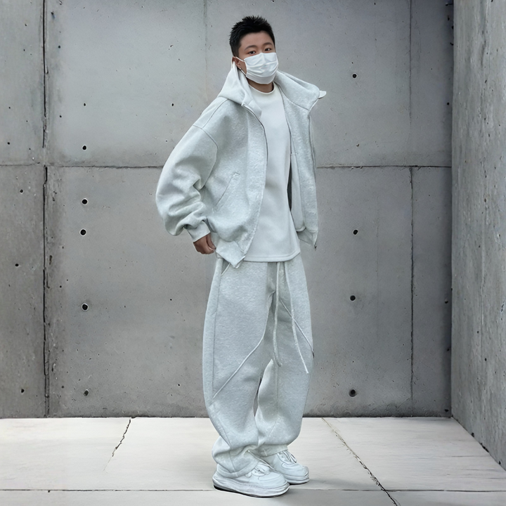 Tuta oversize casual da uomo
