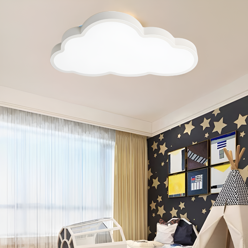 Lampada da soffitto a LED a forma di nuvola