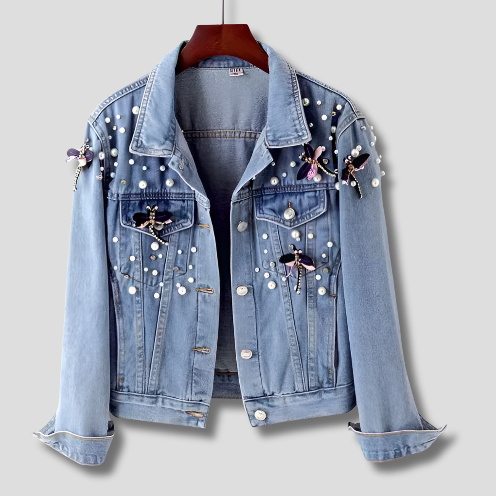 Giacca in denim accattivante da donna
