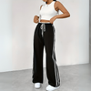 Pantaloni sportivi alla moda a gamba larga