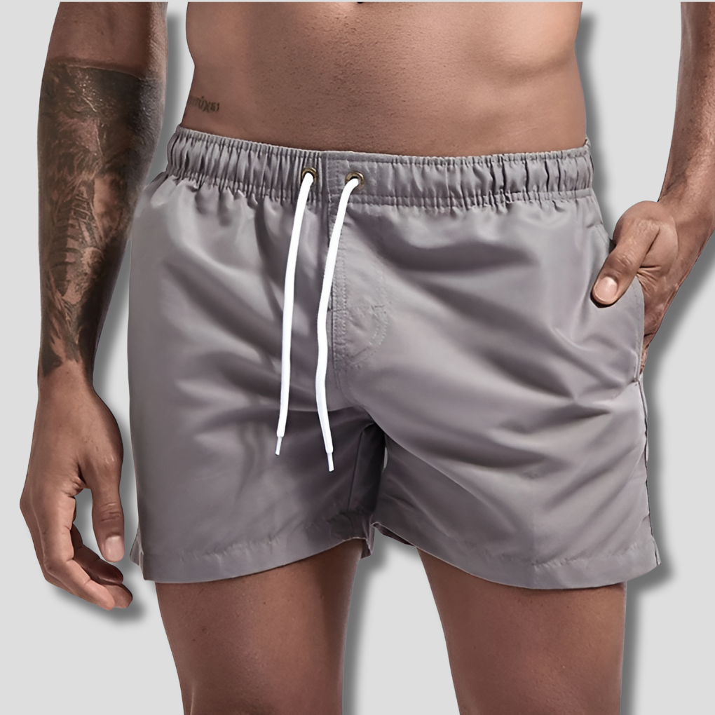 Pantaloncini da bagno ad asciugatura rapida da uomo